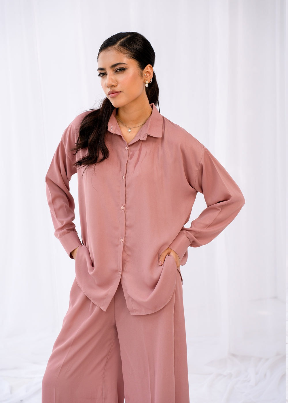 Tea Pink Co-Ord Set